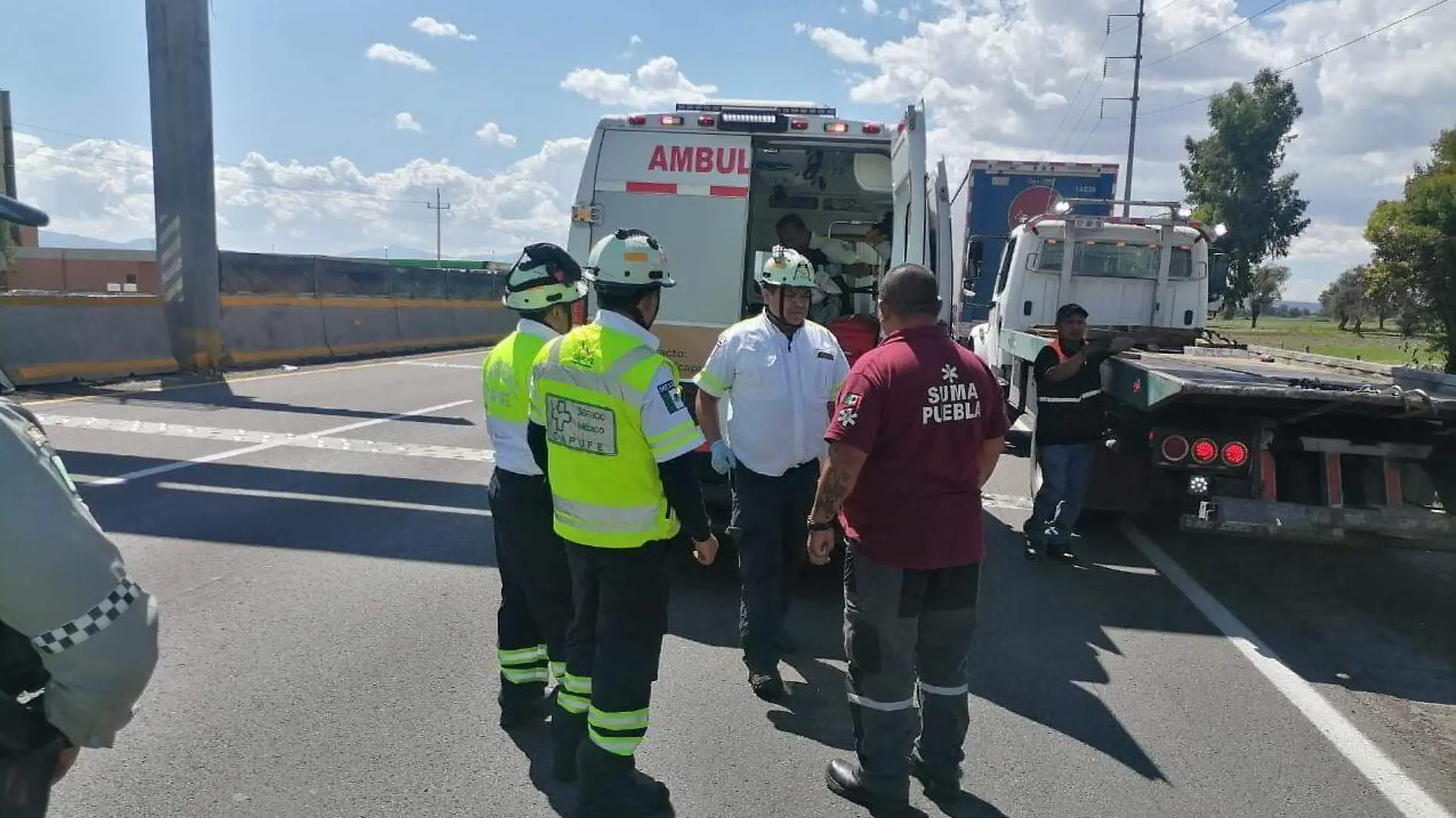 accidente autopista caminos texmelucan mexico puebla 1